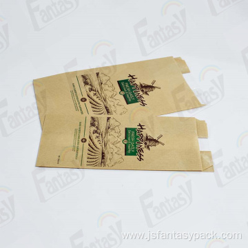 Paper Bread Loaf Bag Kraft Food Packaging